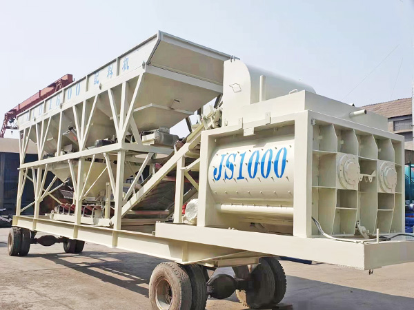 Foundation-free Concrete Batching Plant - Truseen Machinery